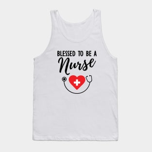 Nurse - Blessed to be a nurse Tank Top